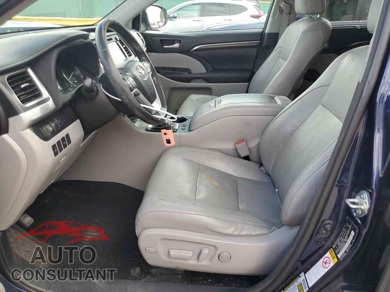 TOYOTA HIGHLANDER 2014 - 5TDDKRFH7ES053473