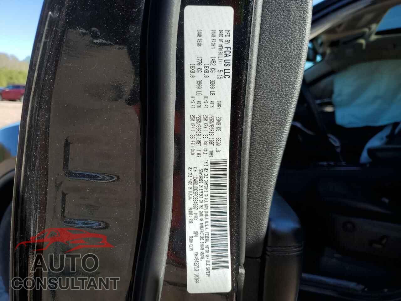DODGE DURANGO 2015 - 1C4RDJDG3FC864007