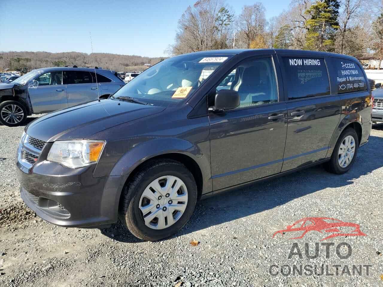 DODGE CARAVAN 2019 - 2C4RDGBG4KR762836