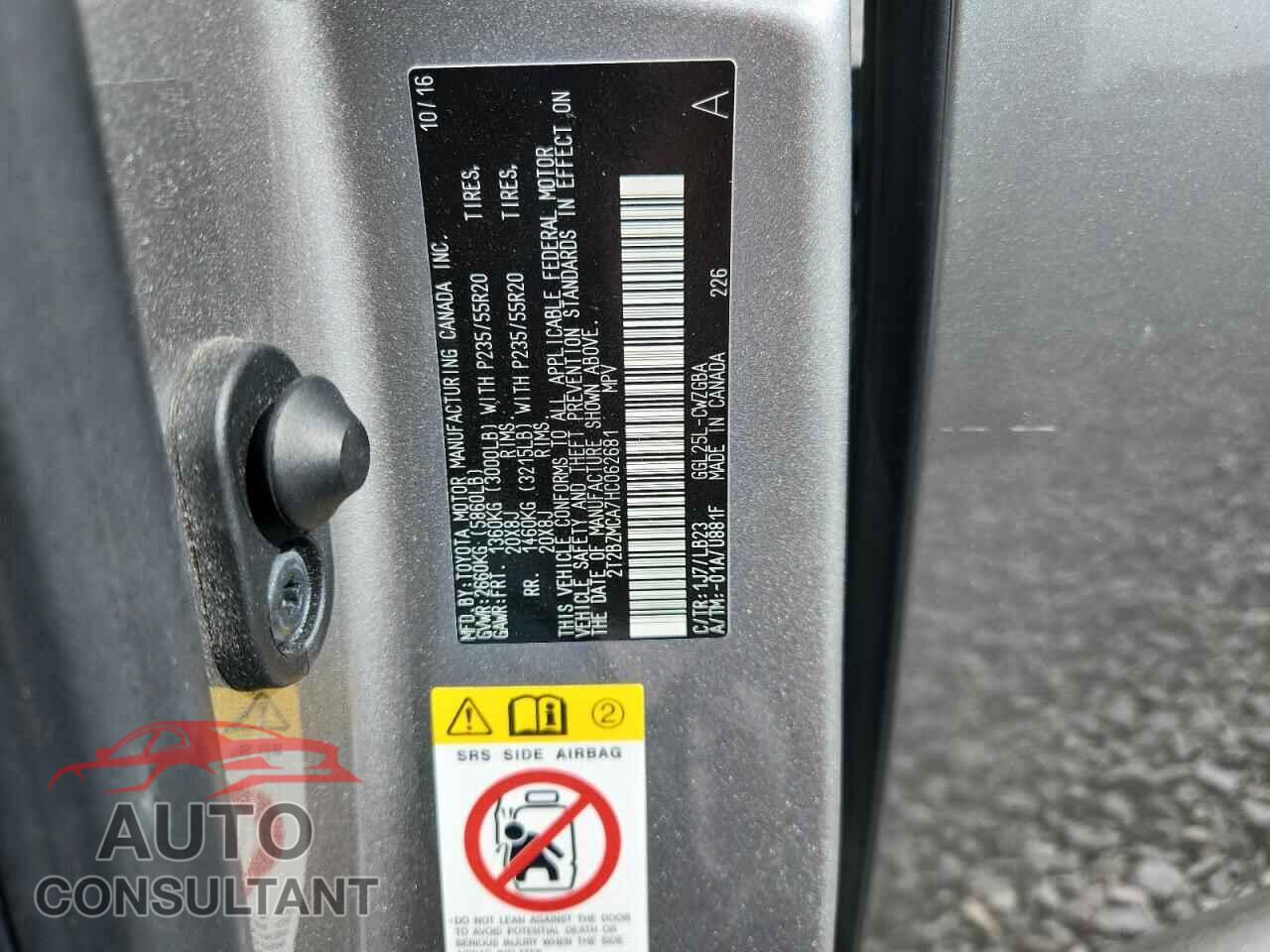 LEXUS RX 2009 - 2T2BZMCA7HC062681