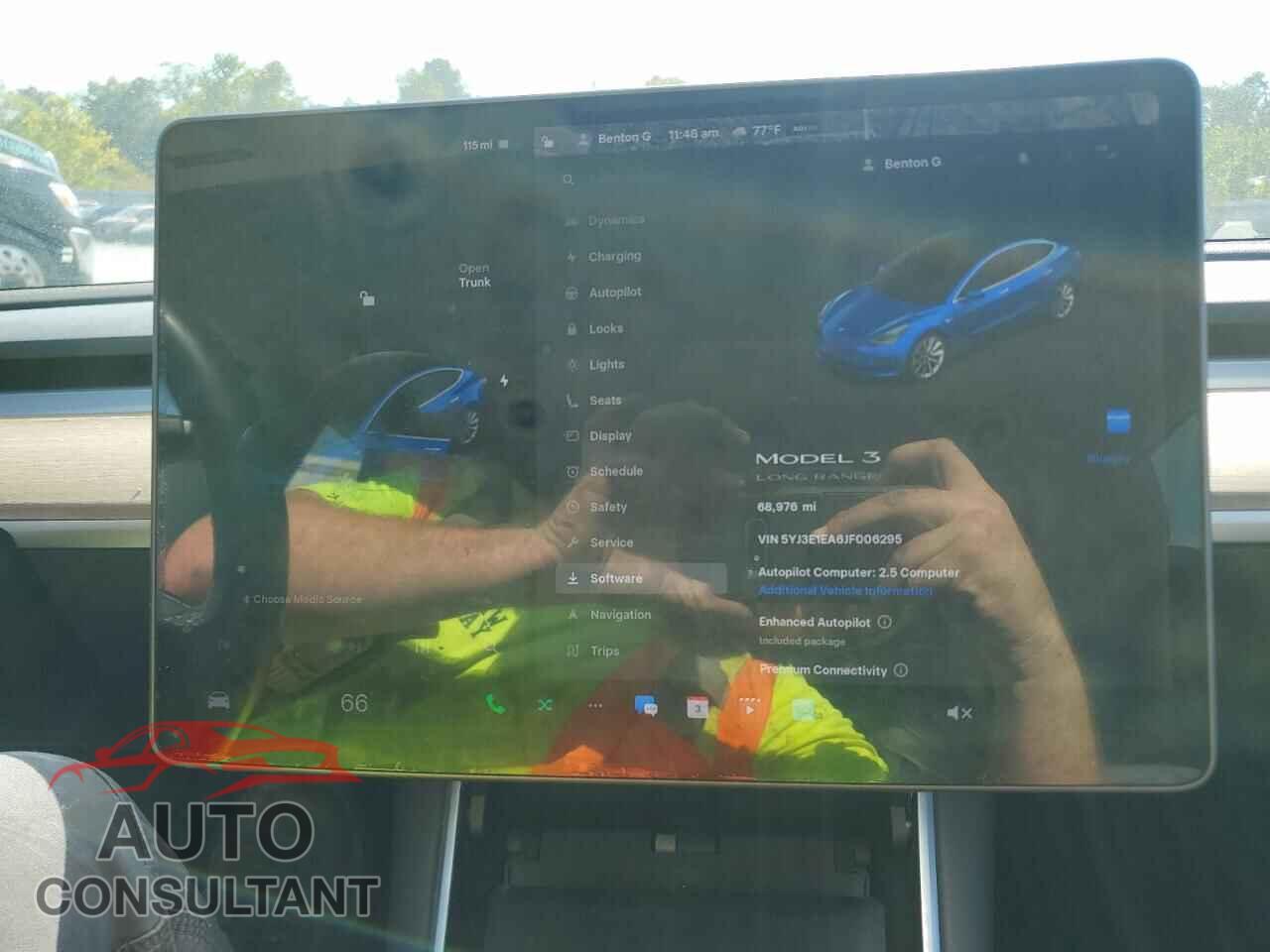 TESLA MODEL 3 2018 - 5YJ3E1EA6JF006295