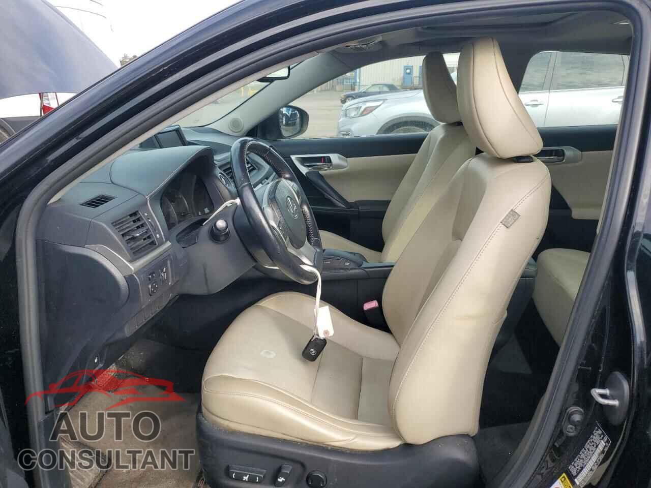 LEXUS CT 200 2012 - JTHKD5BH9C2099034