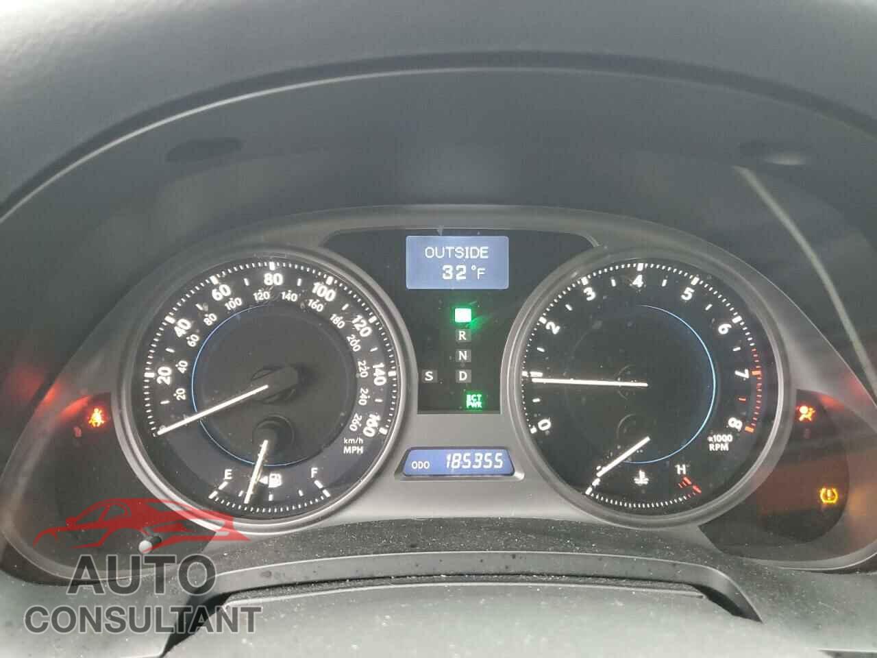 LEXUS IS 2010 - JTHCF5C21A5041326