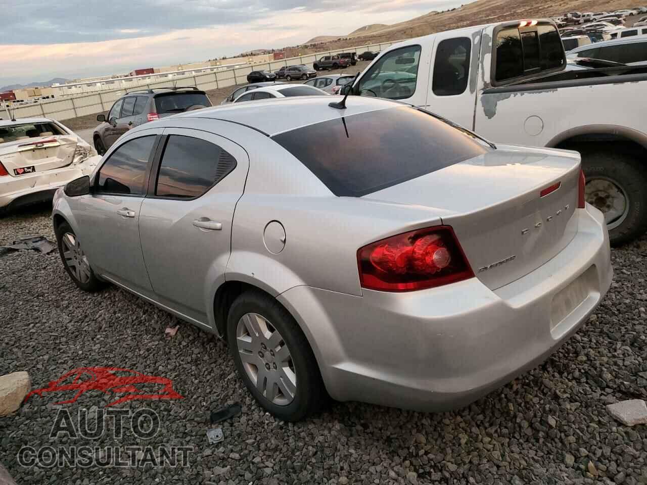 DODGE AVENGER 2012 - 1C3CDZAB2CN272762