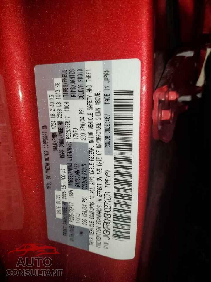 MAZDA CX-5 2021 - JM3KFBCM3M0371071