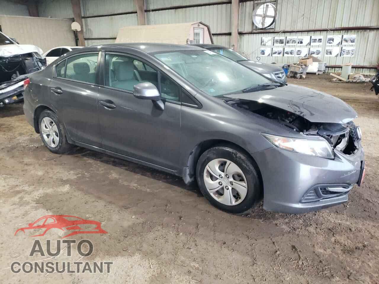 HONDA CIVIC 2013 - 2HGFB2F56DH589335