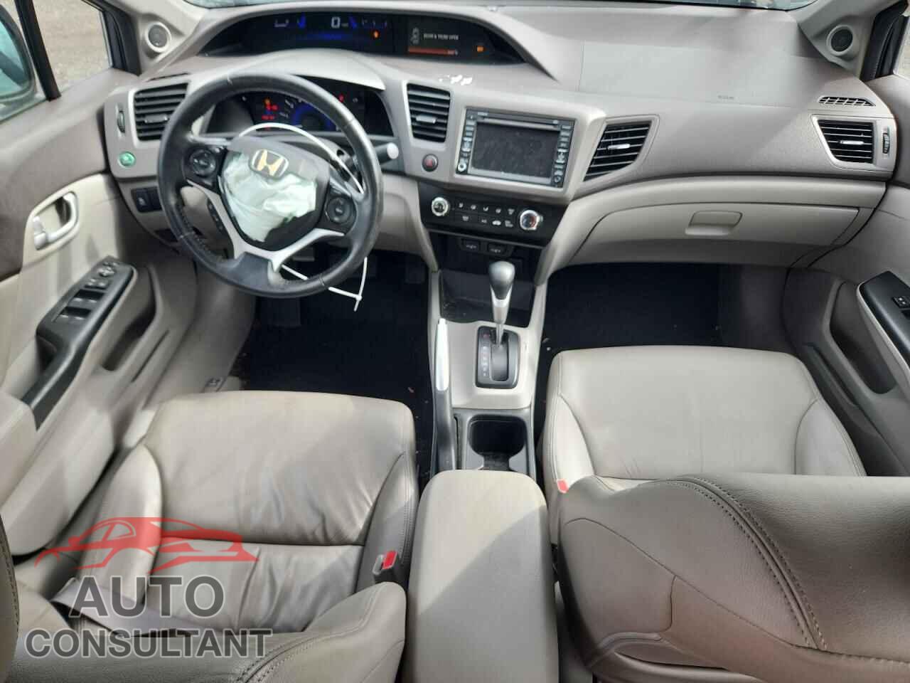 HONDA CIVIC 2012 - 19XFB2F97CE337413