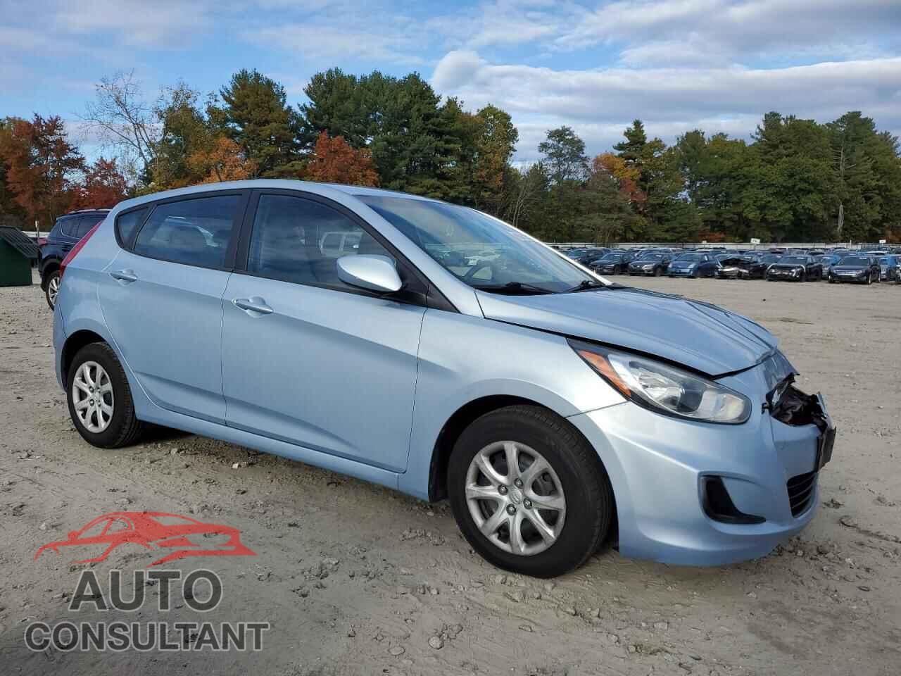 HYUNDAI ACCENT 2012 - KMHCT5AE0CU011648