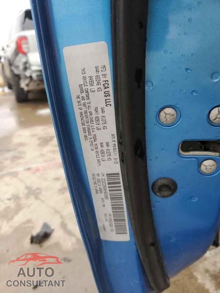 DODGE CHALLENGER 2019 - 2C3CDZAG0KH603969