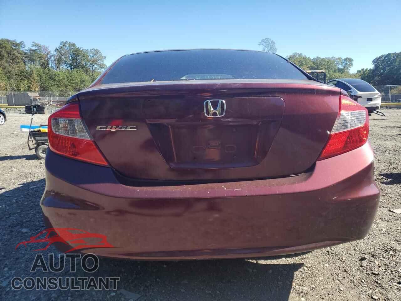 HONDA CIVIC 2012 - 19XFB2F58CE057982