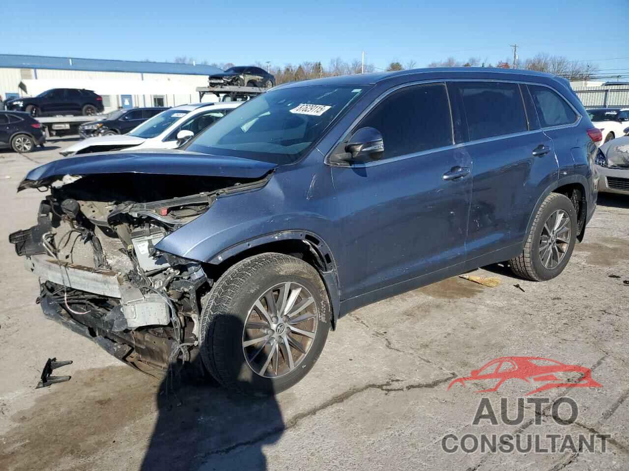 TOYOTA HIGHLANDER 2019 - 5TDJZRFHXKS729005