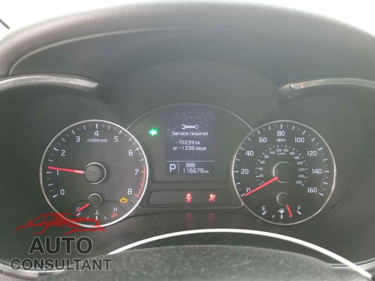 KIA FORTE 2014 - KNAFX4A88E5077403