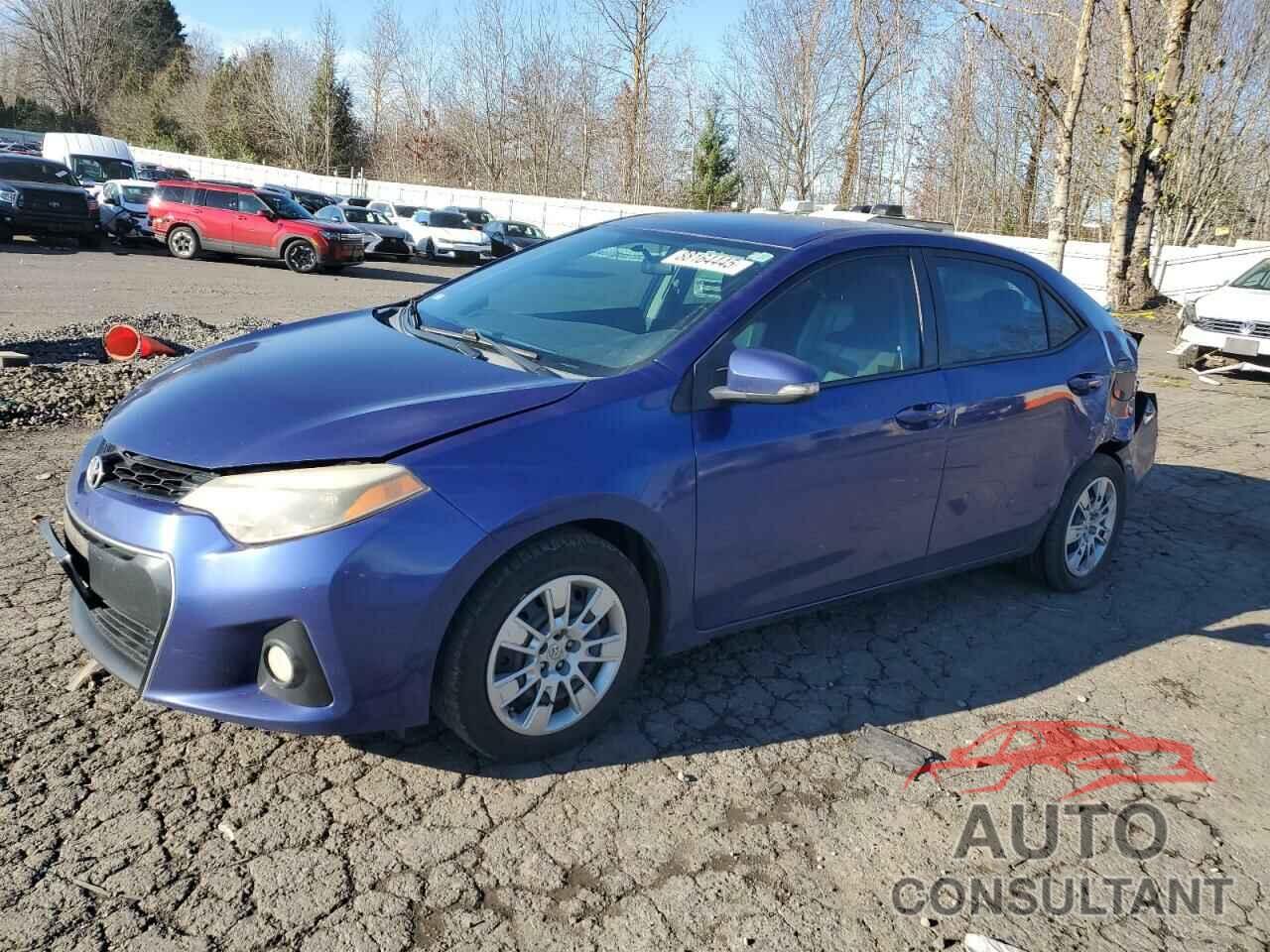 TOYOTA COROLLA 2014 - 5YFBURHE6EP038878