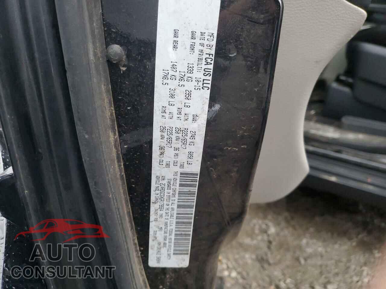 DODGE CARAVAN 2016 - 2C4RDGCGXGR179564
