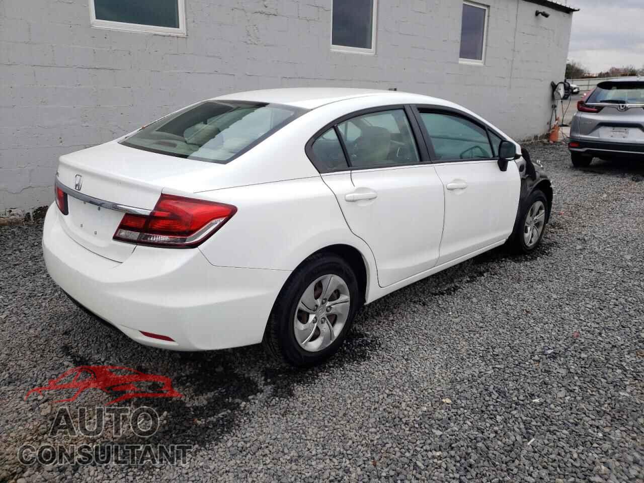 HONDA CIVIC 2013 - 19XFB2F57DE248455