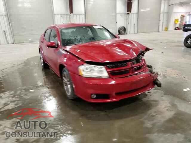 DODGE AVENGER 2013 - 1C3CDZCB5DN521246