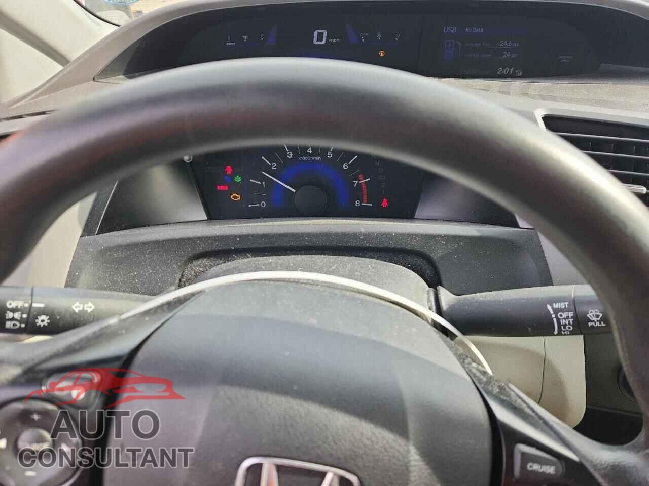 HONDA CIVIC 2012 - 19XFB2F50CE342370