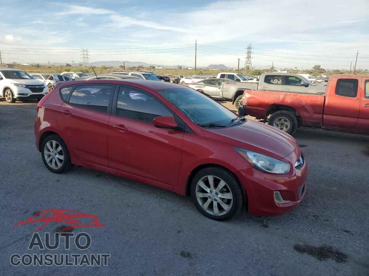 HYUNDAI ACCENT 2012 - KMHCU5AE0CU017592