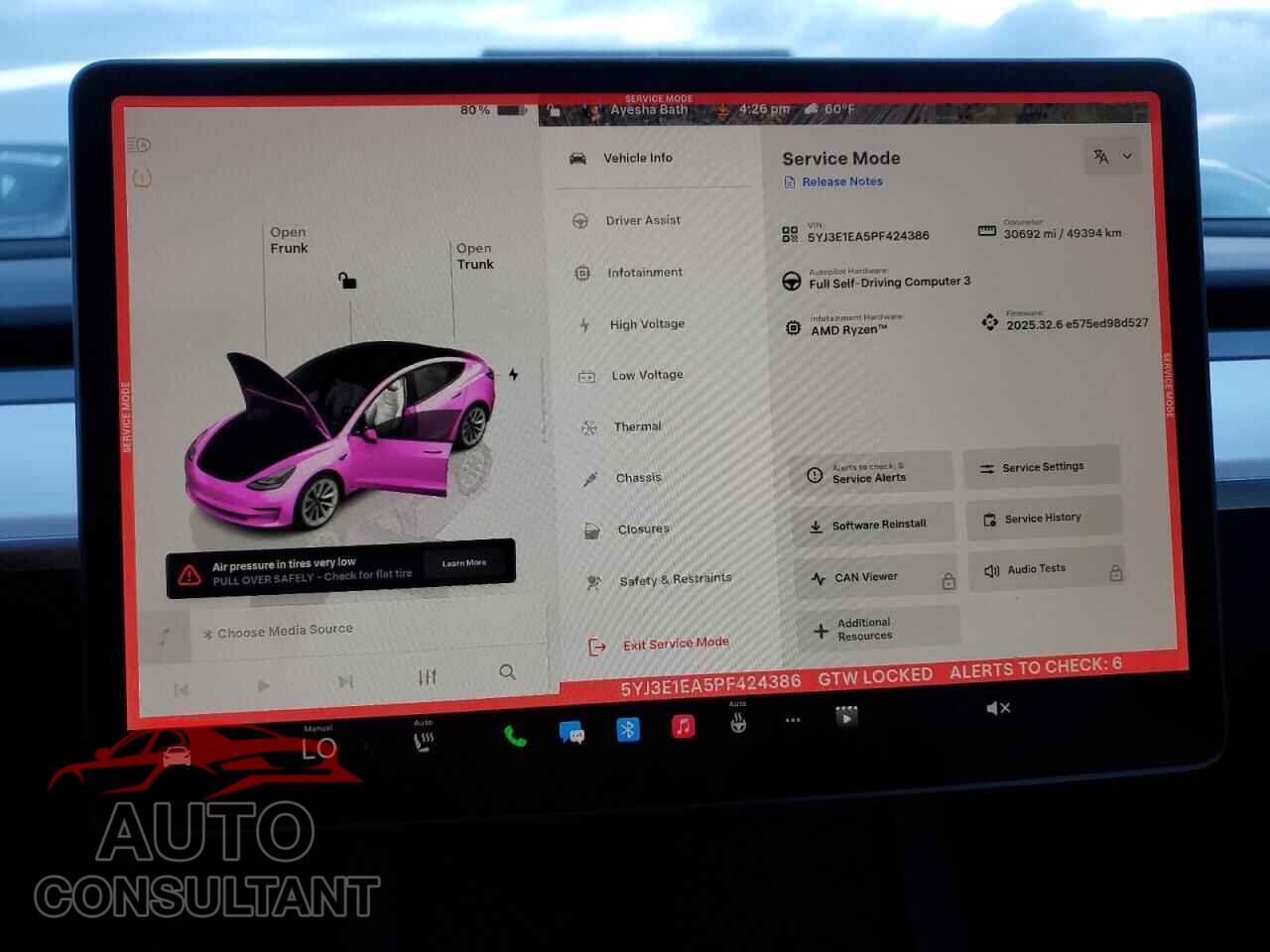 TESLA MODEL 3 2023 - 5YJ3E1EA5PF424386