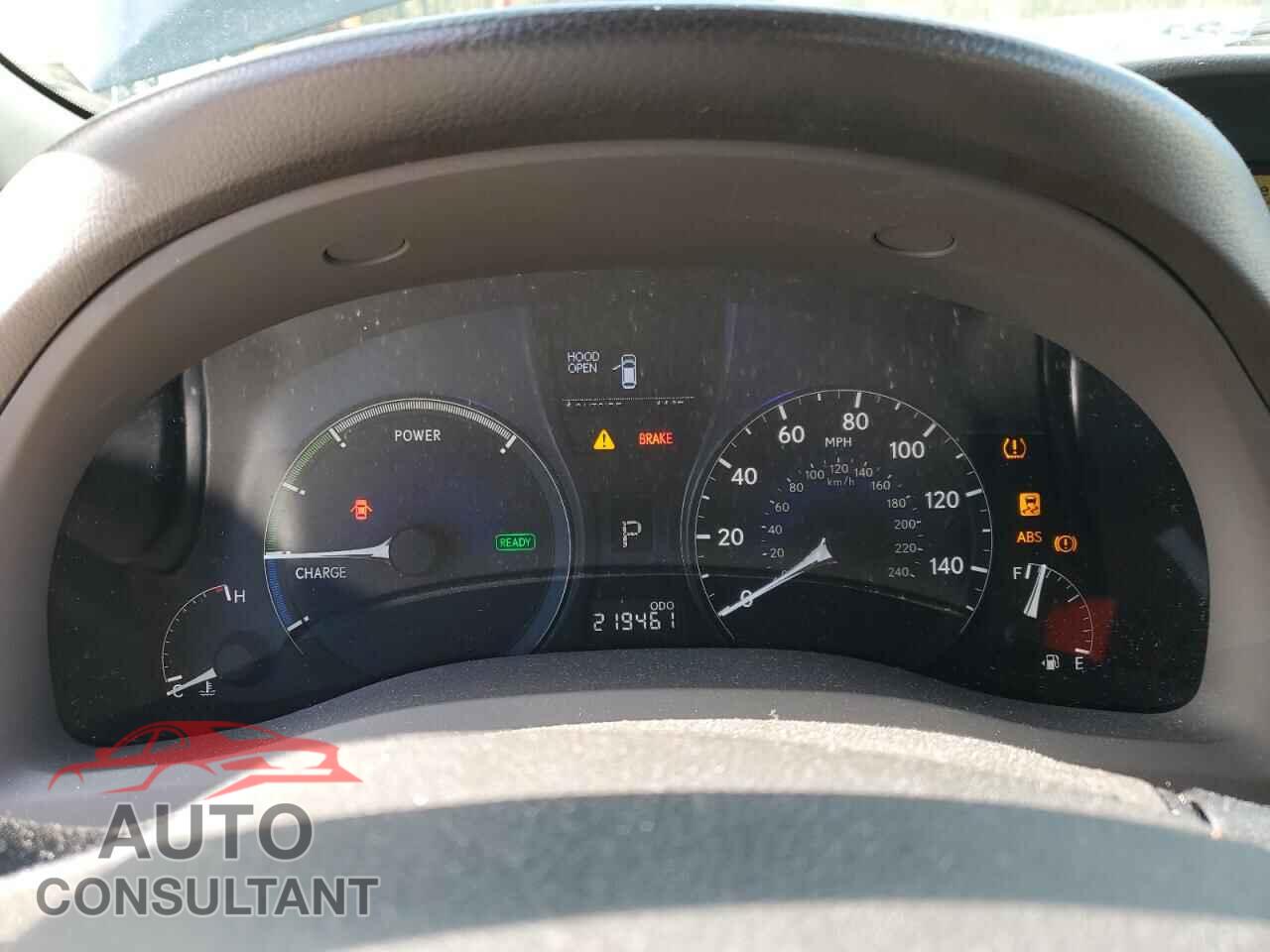 LEXUS RX450 2010 - JTJBC1BA0A2010316