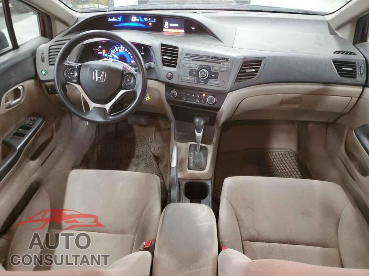 HONDA CIVIC 2012 - 2HGFB2F54CH501283