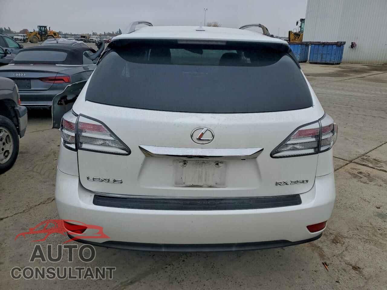 LEXUS RX350 2010 - JTJZK1BA6A2000486