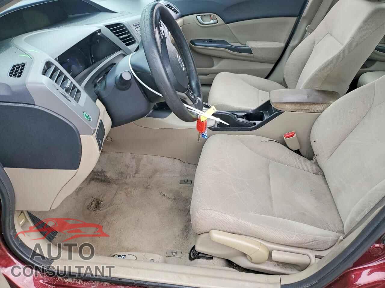 HONDA CIVIC 2012 - 19XFB2F53CE089903