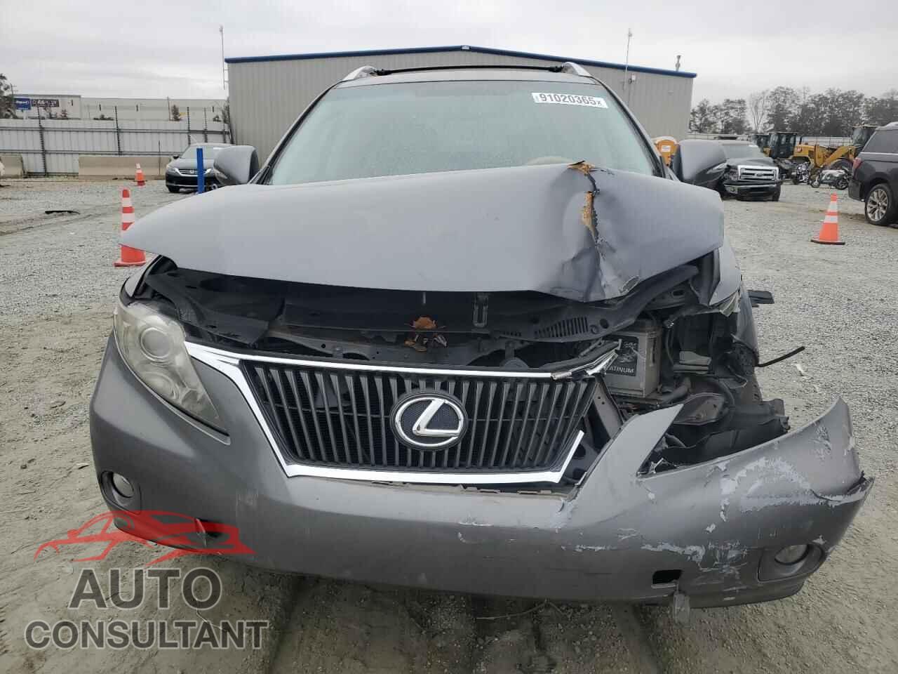 LEXUS RX350 2012 - 2T2ZK1BA7CC074700