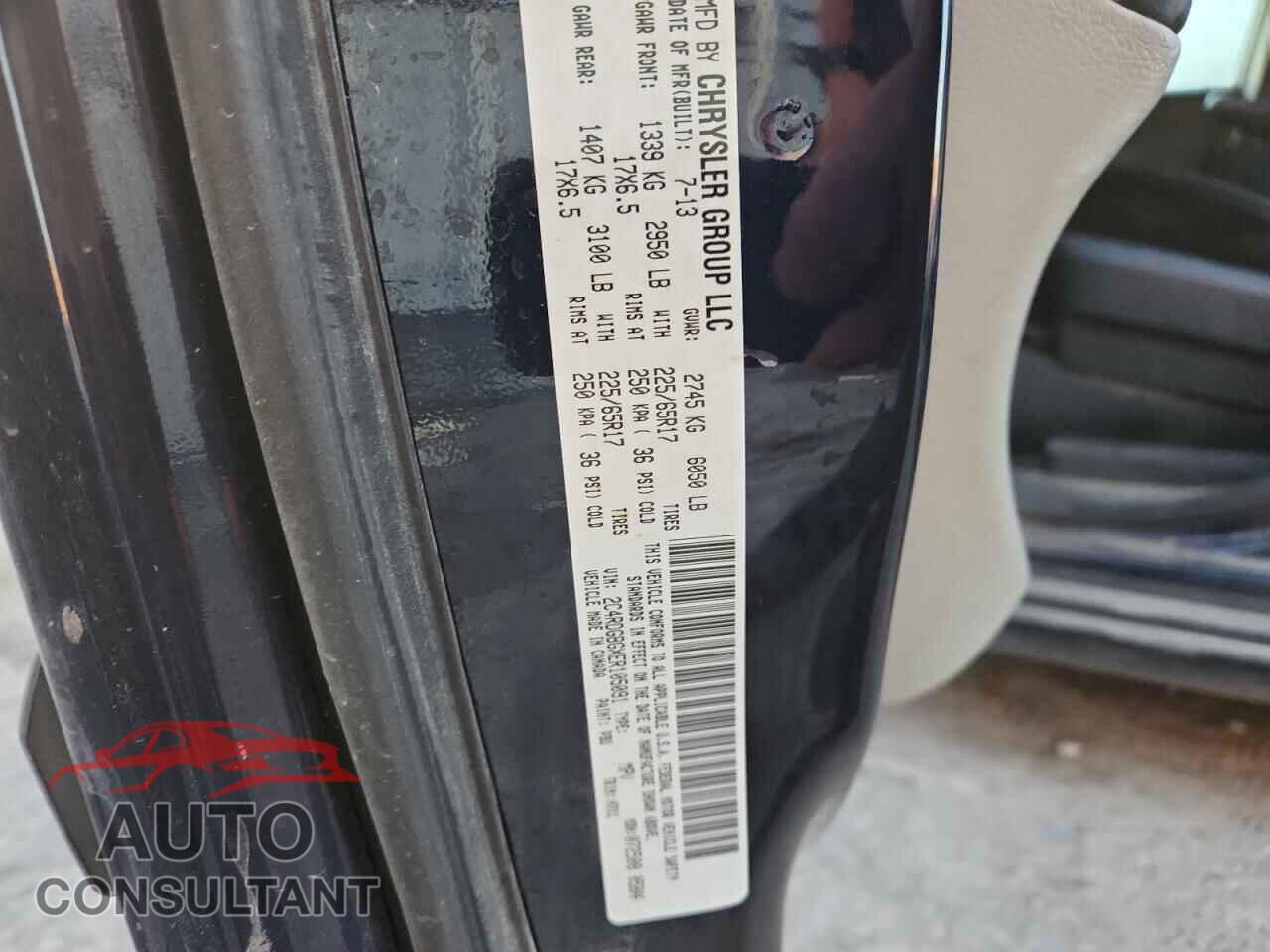DODGE CARAVAN 2014 - 2C4RDGBGXER105091