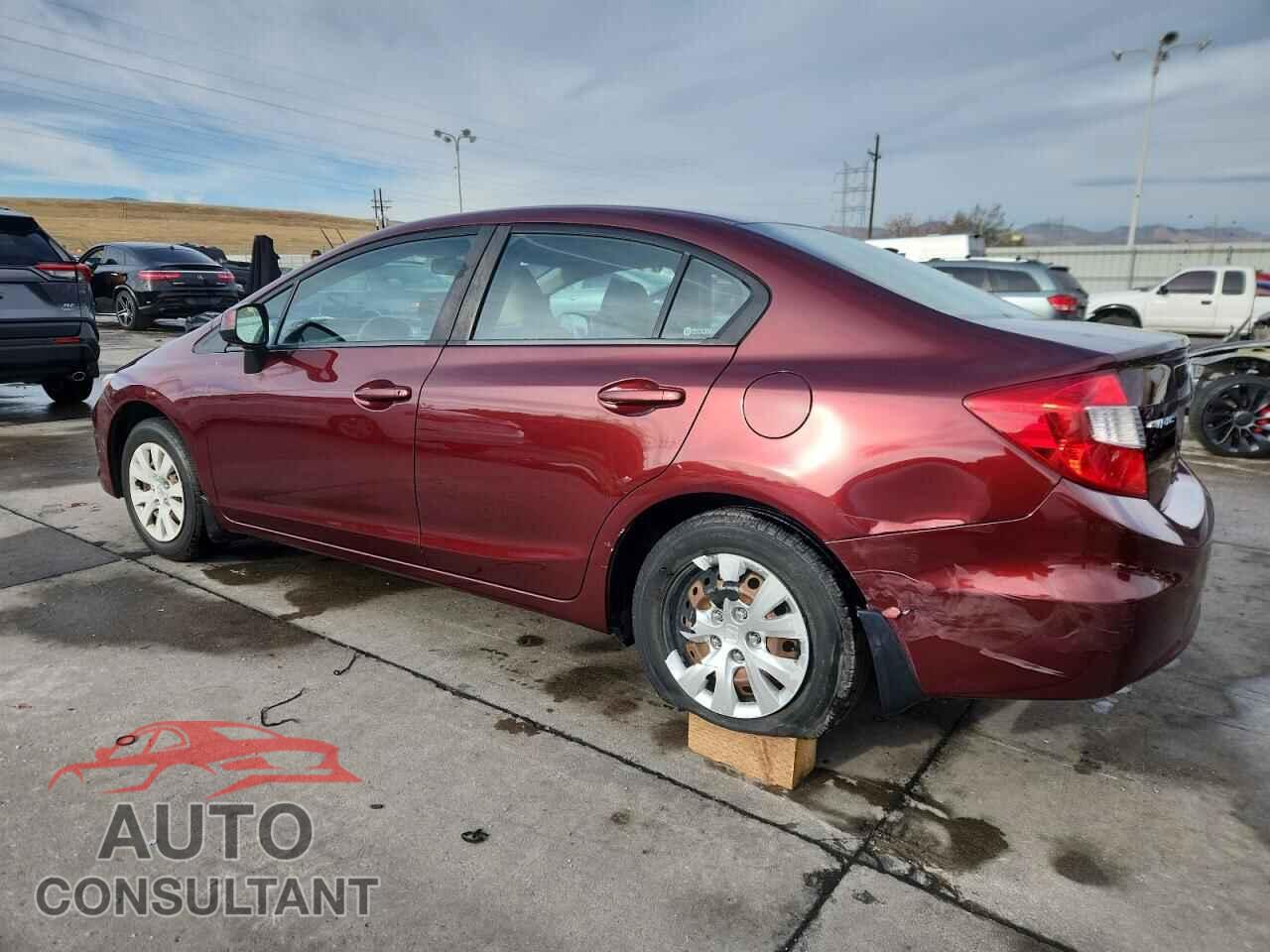 HONDA CIVIC 2012 - 19XFB2F54CE105588