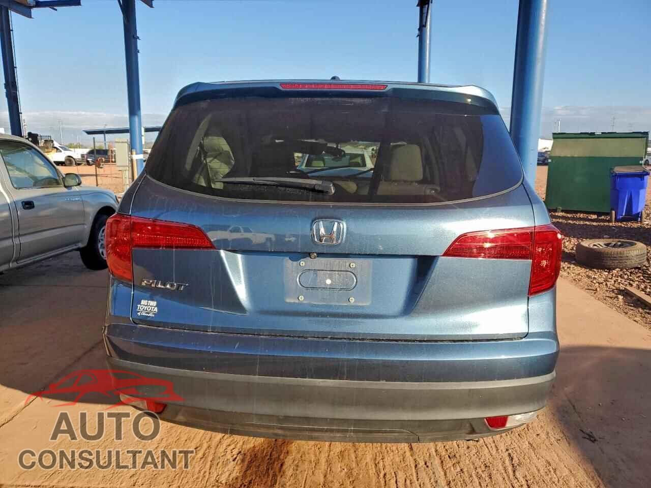 HONDA PILOT 2017 - 5FNYF5H53HB006645