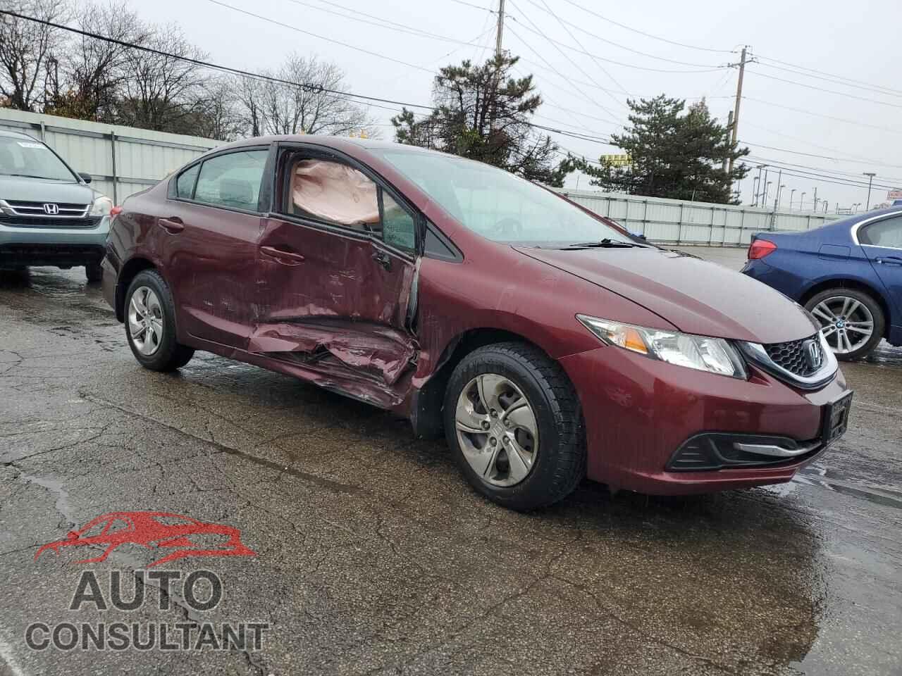 HONDA CIVIC 2013 - 19XFB2F52DE089411