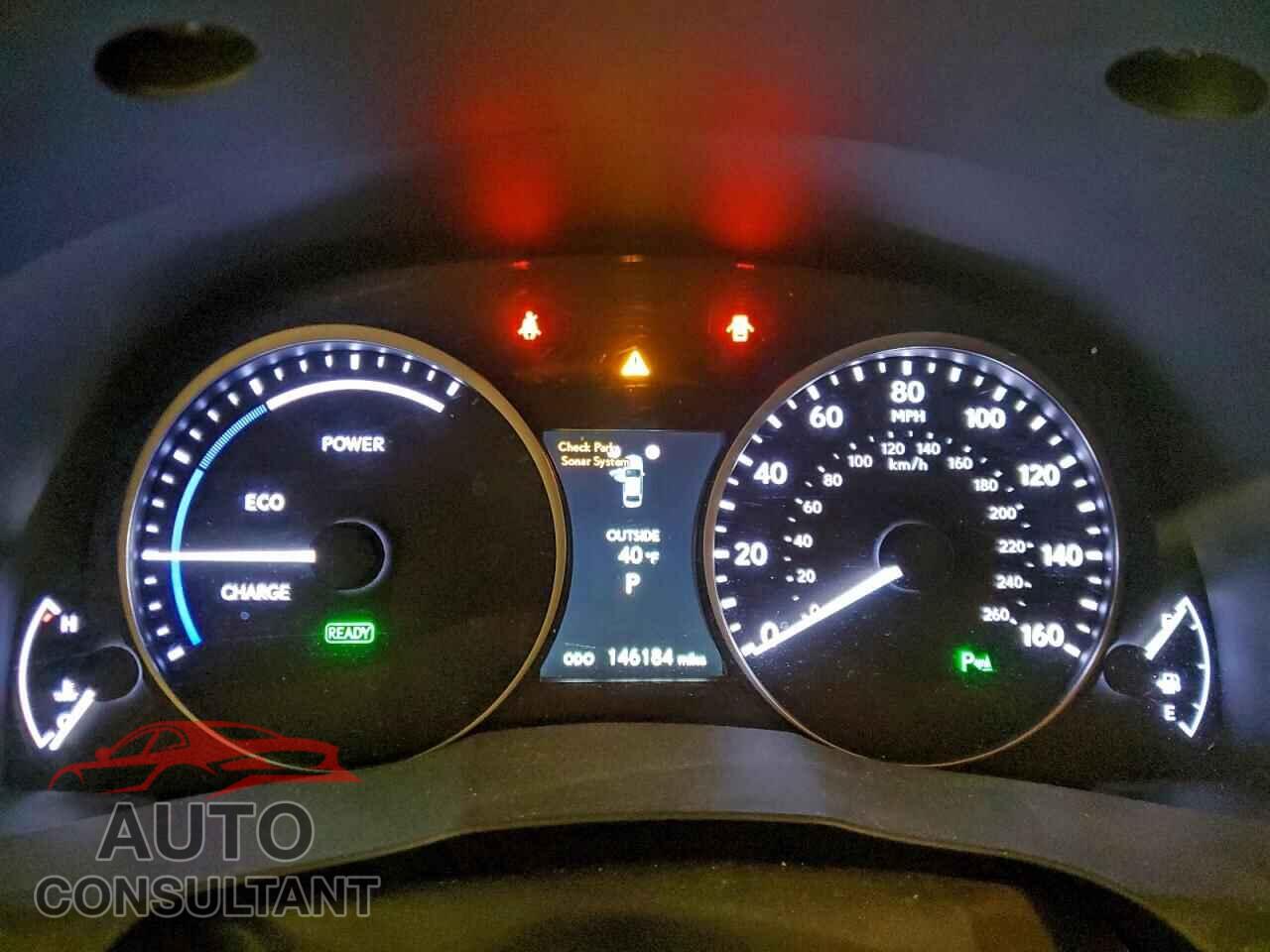 LEXUS ES300 2013 - JTHBW1GG3D2036483