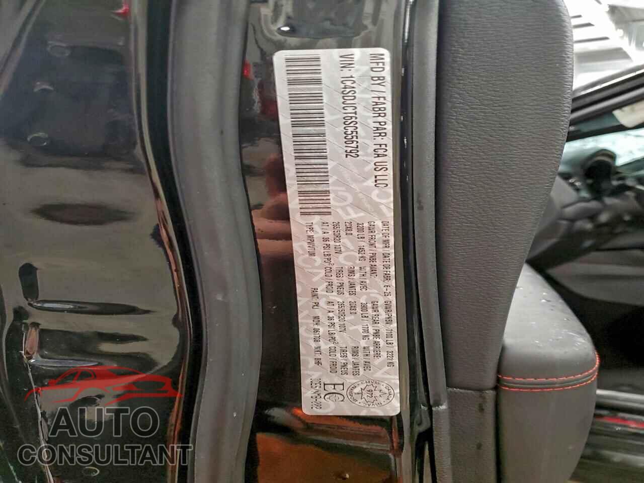 DODGE DURANGO 2025 - 1C4SDJCT6SC556792