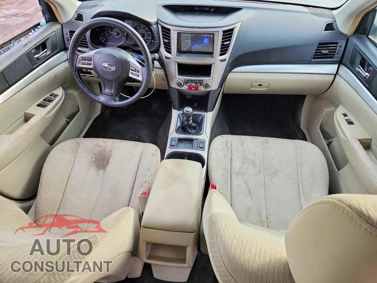 SUBARU OUTBACK 2012 - 4S4BRBAC4C1221162