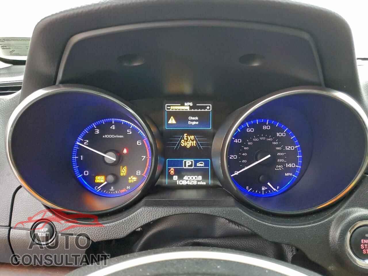 SUBARU OUTBACK 2016 - 4S4BSBNC8G3209119