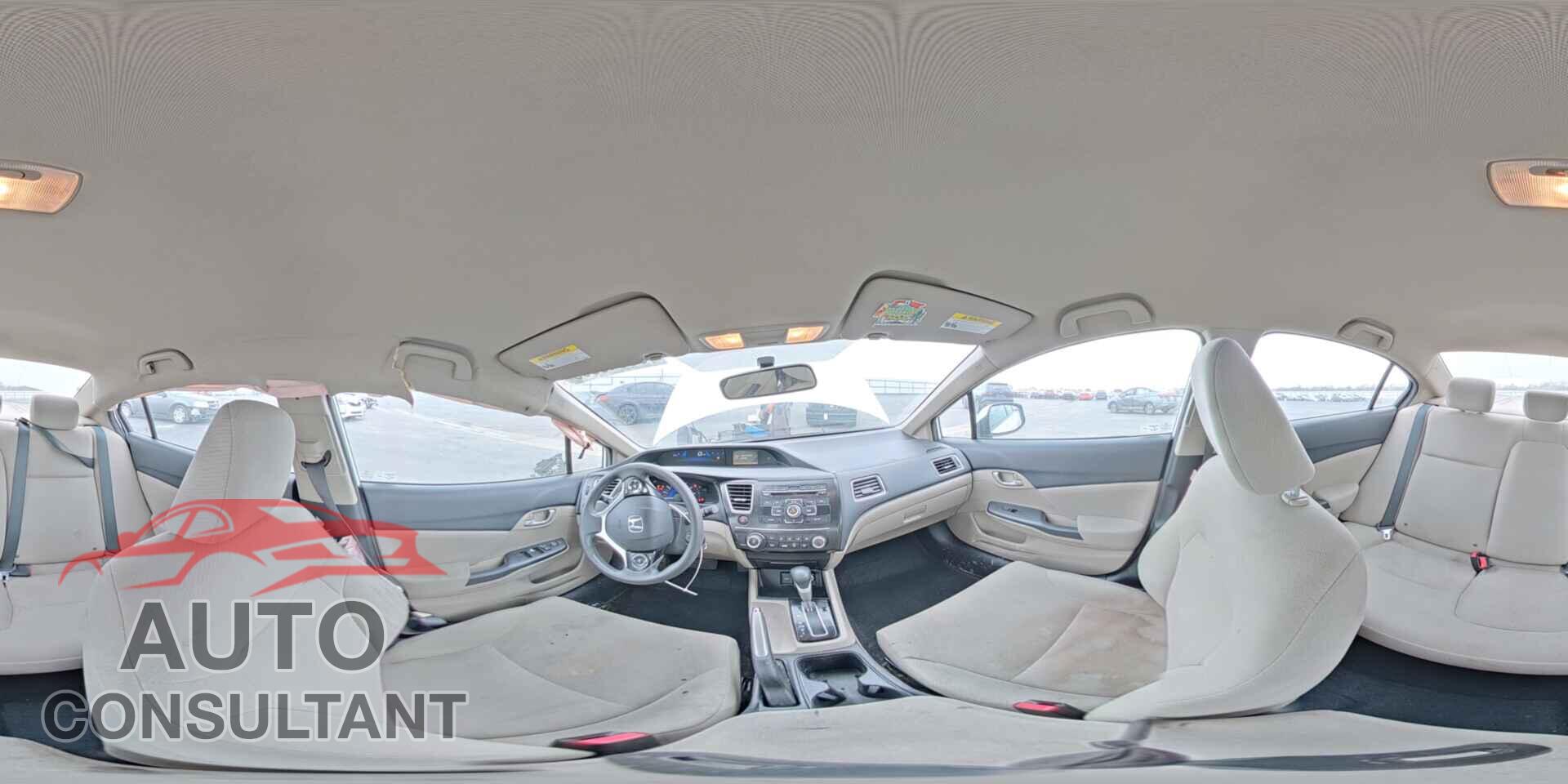 HONDA CIVIC 2013 - 19XFB2F5XDE209262