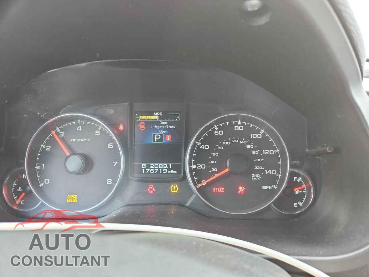 SUBARU OUTBACK 2013 - 4S4BRBKC1D3200449