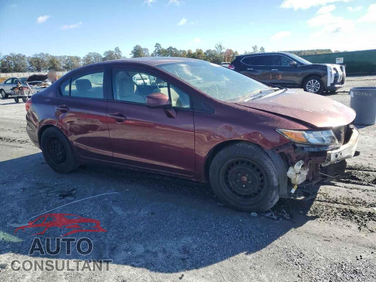 HONDA CIVIC 2012 - 2HGFB2F88CH509137