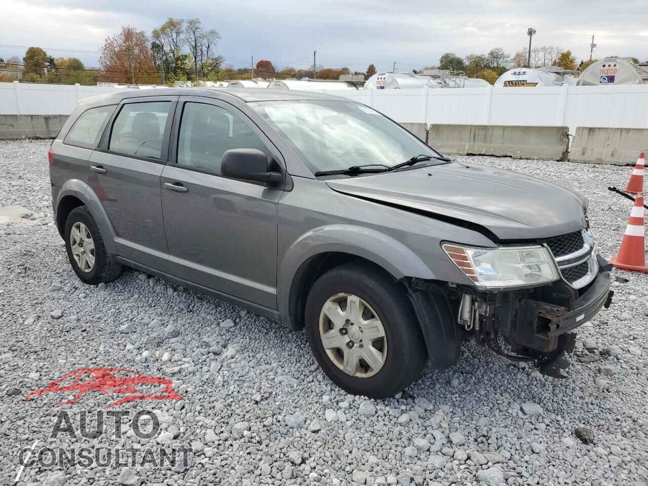 DODGE JOURNEY 2012 - 3C4PDCAB1CT278739