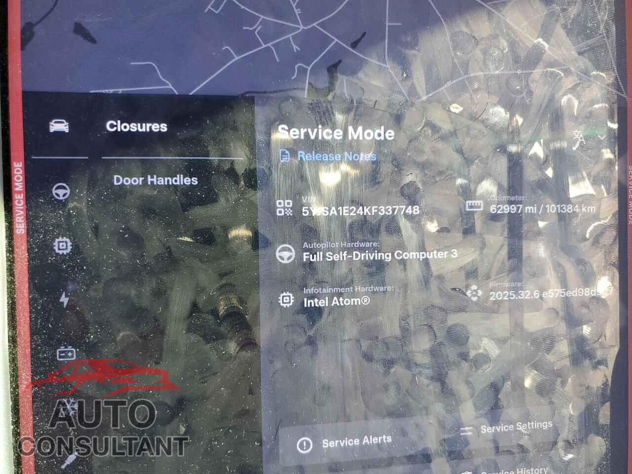 TESLA MODEL S 2019 - 5YJSA1E24KF337748