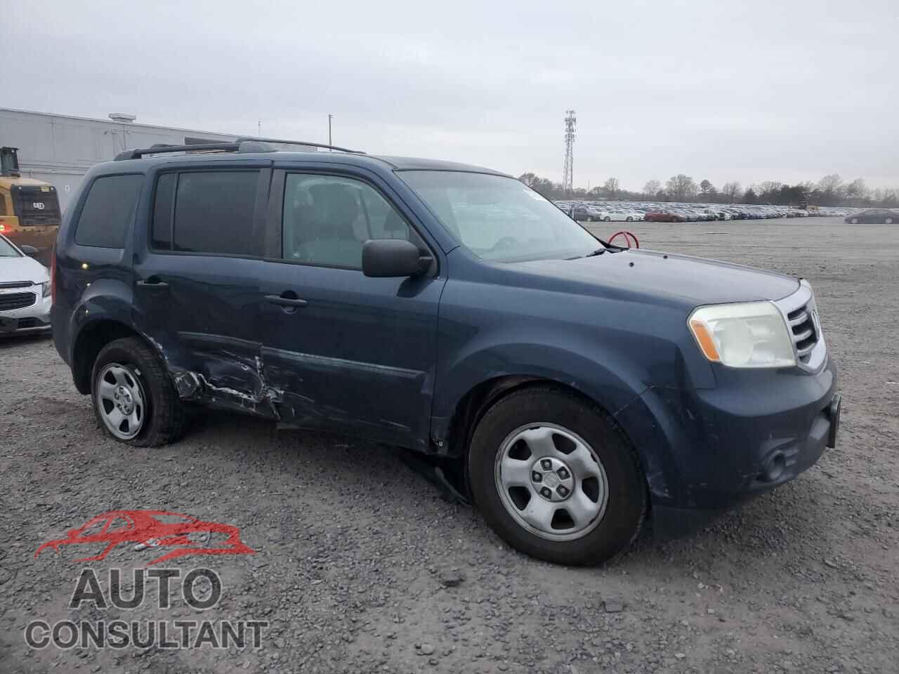 HONDA PILOT 2012 - 5FNYF4H24CB013449