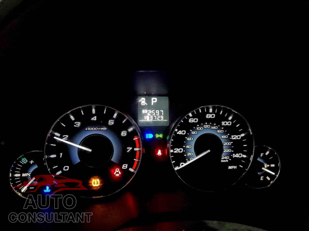 SUBARU OUTBACK 2011 - 4S4BRBCC8B3363482