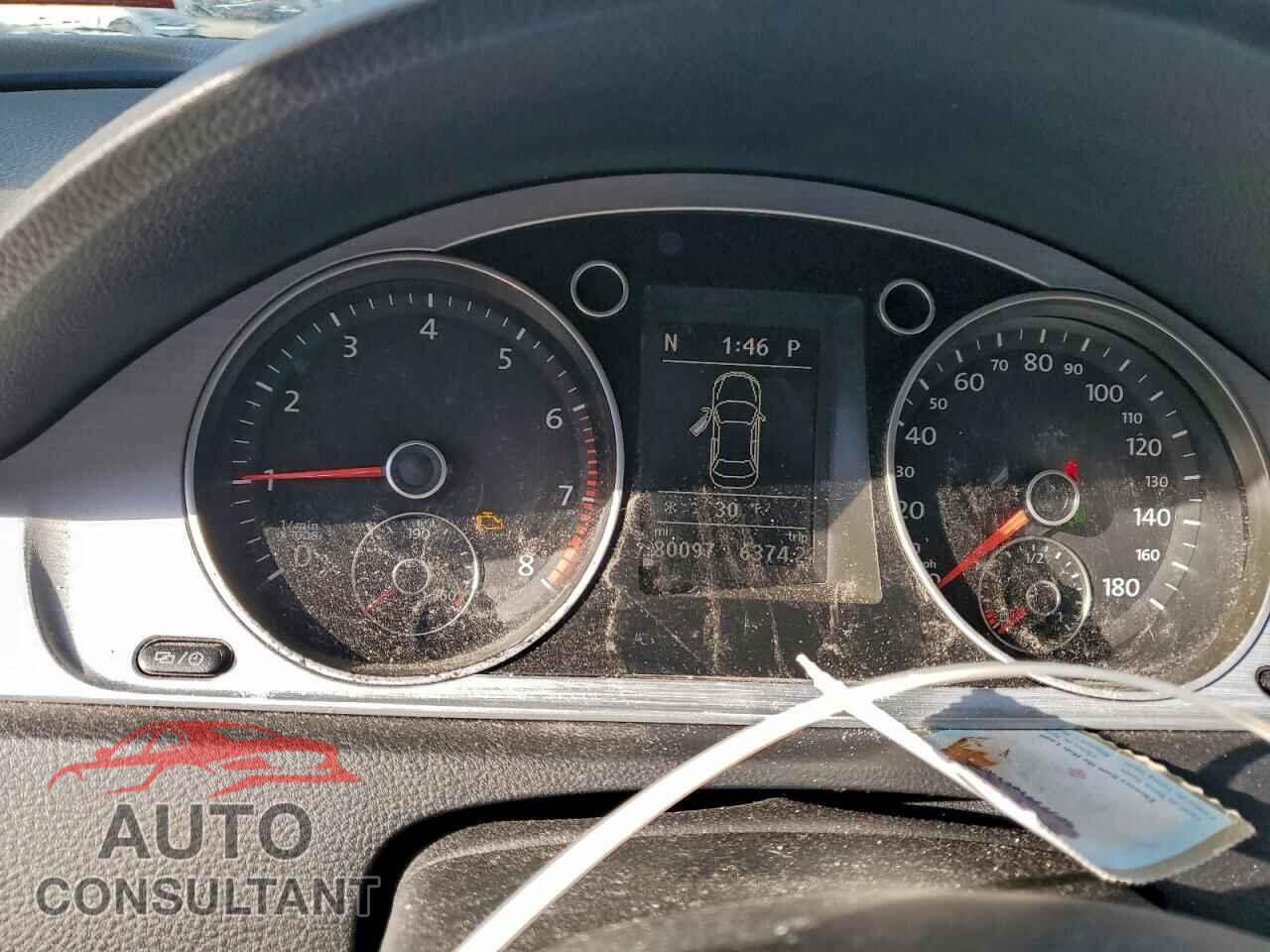 VOLKSWAGEN CC 2013 - WVWBP7AN3DE557761
