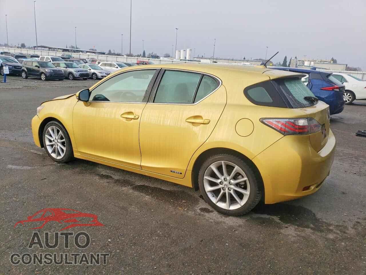 LEXUS CT 200 2011 - JTHKD5BH9B2008441