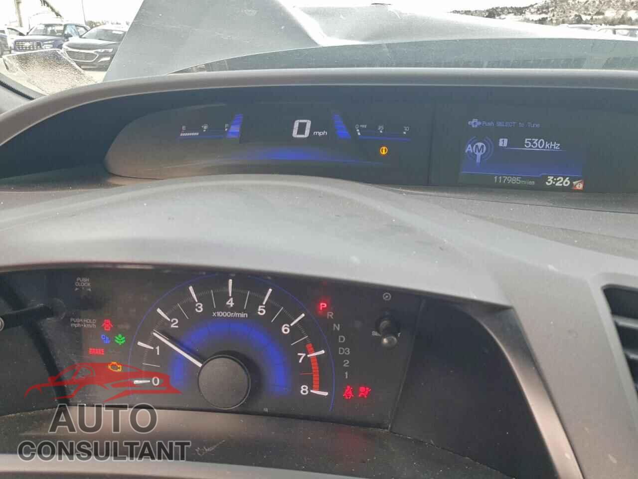 HONDA CIVIC 2012 - 19XFB2F51CE085607