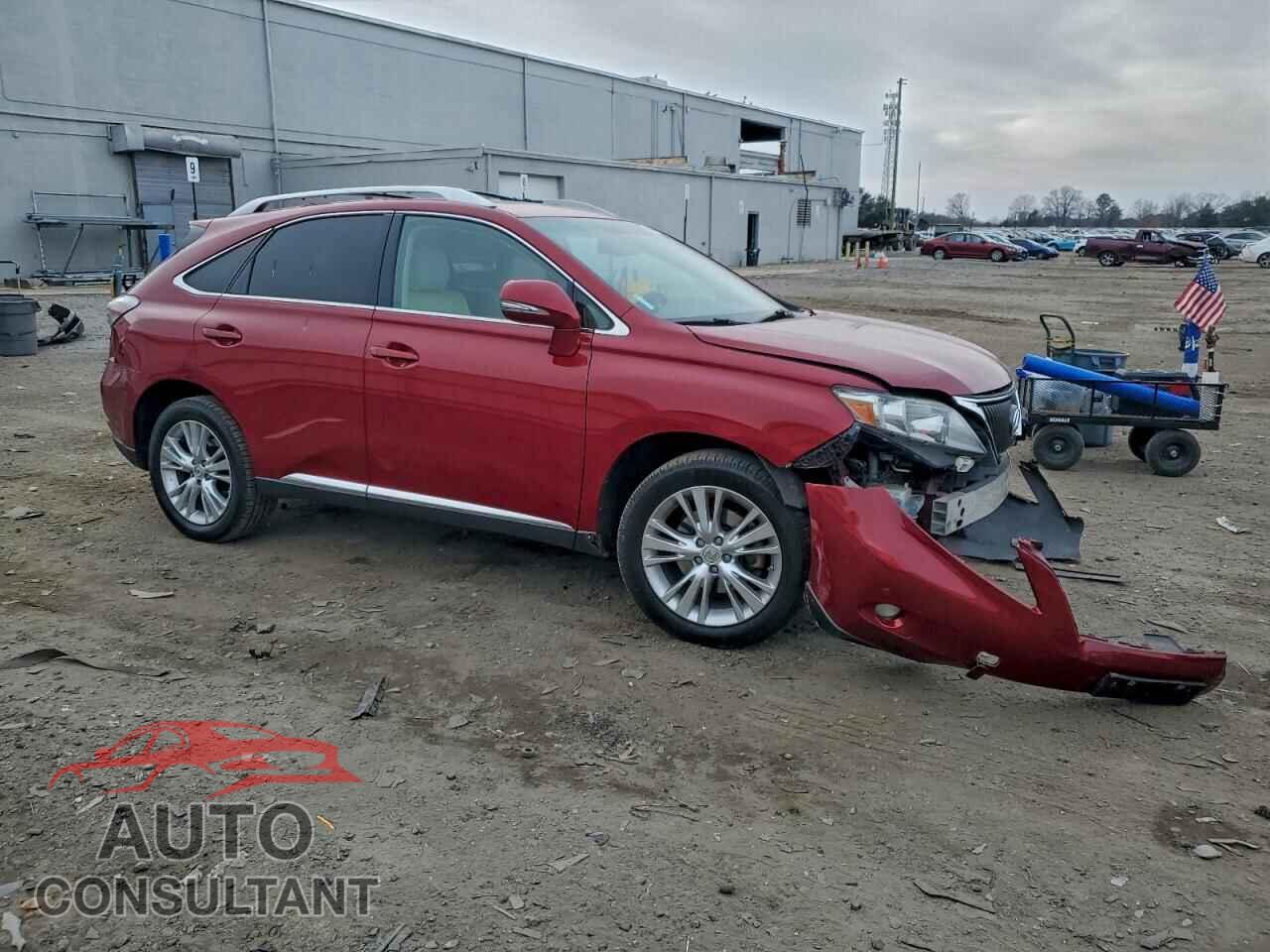 LEXUS RX350 2012 - 2T2BK1BA8CC133061