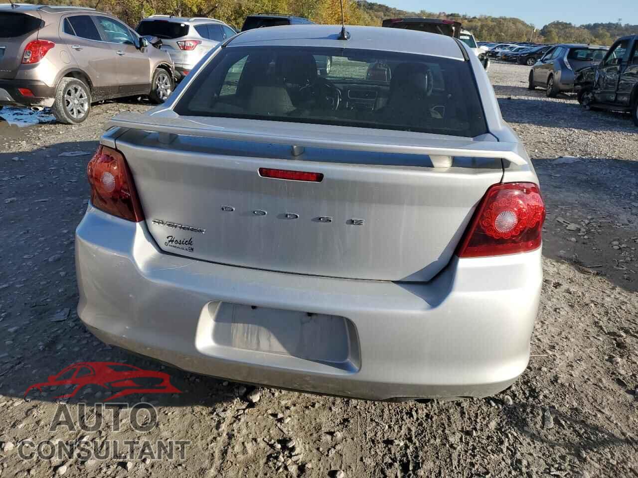 DODGE AVENGER 2012 - 1C3CDZCB2CN179205