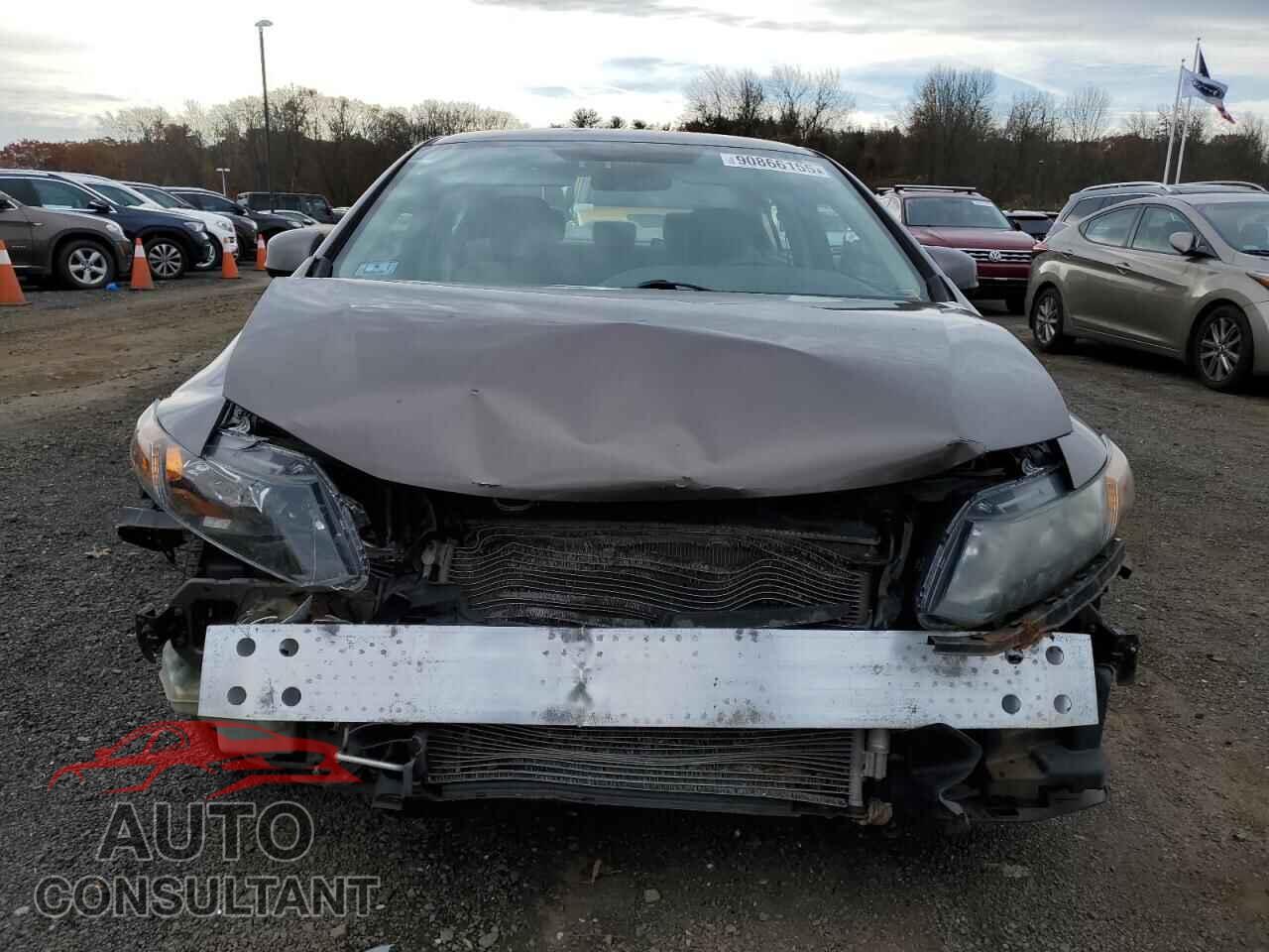 HONDA CIVIC 2012 - 2HGFB2F51CH553535