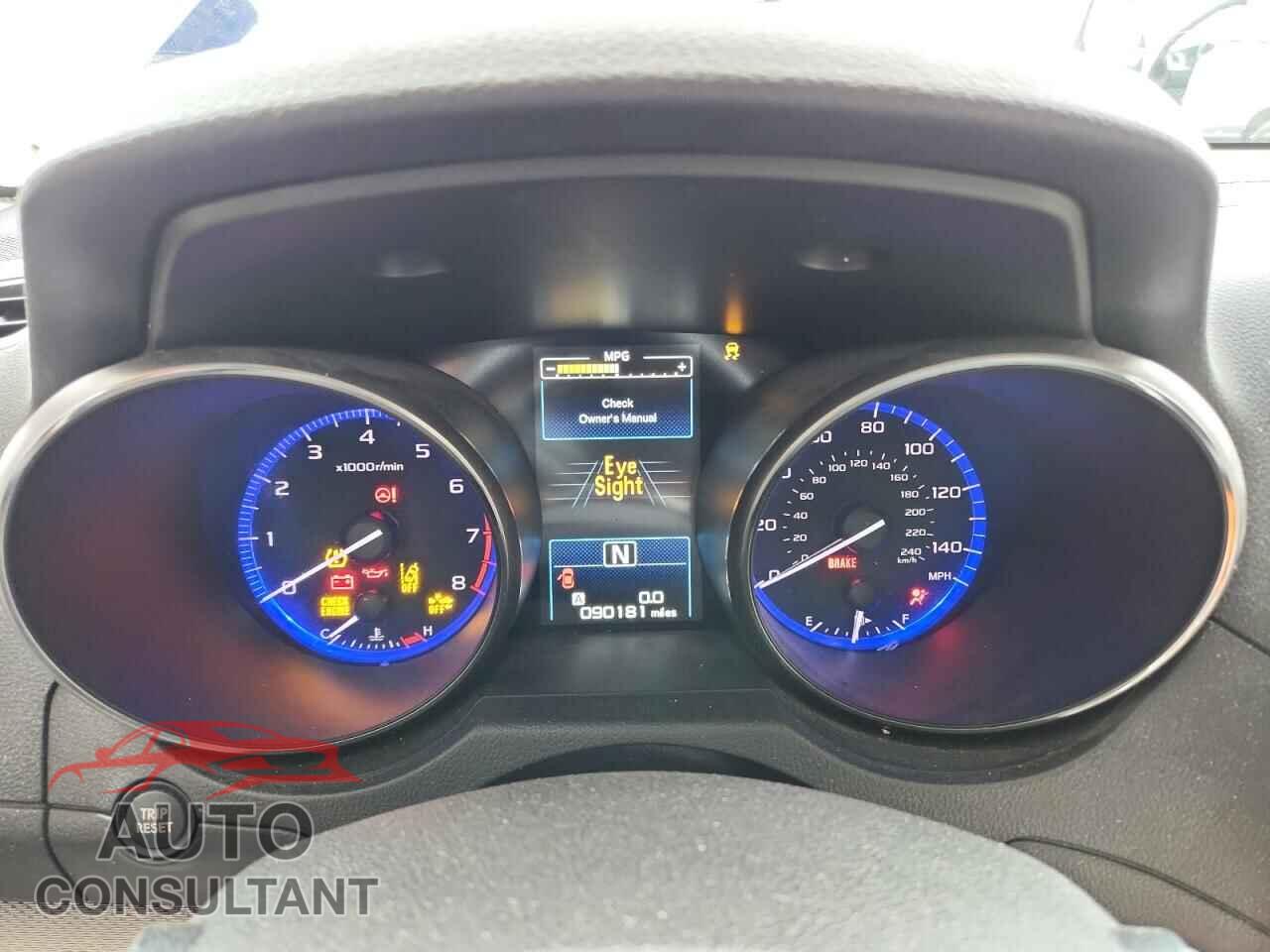 SUBARU OUTBACK 2015 - 4S4BSBFC9F3338435